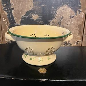 Enamel Colander